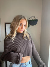 Load image into Gallery viewer, Anastasia Crop Turtleneck
