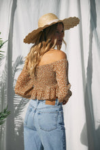 Load image into Gallery viewer, Golden Hour Floral Blouse
