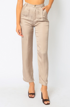 Load image into Gallery viewer, Laurena Satin Pant - Chai
