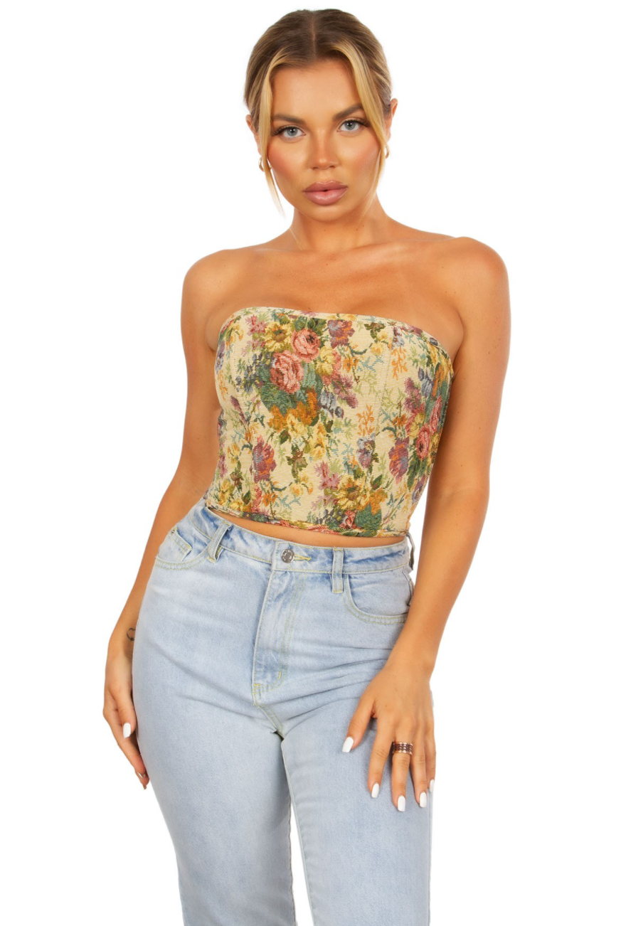 Diana Floral Top